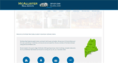 Desktop Screenshot of mcallisterrealestate.com